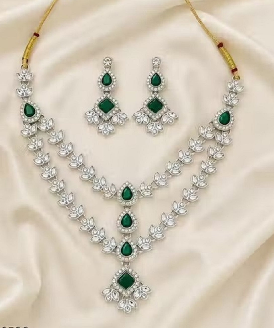 2 Layers Necklace Set