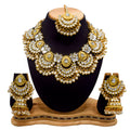 Kundan Set White